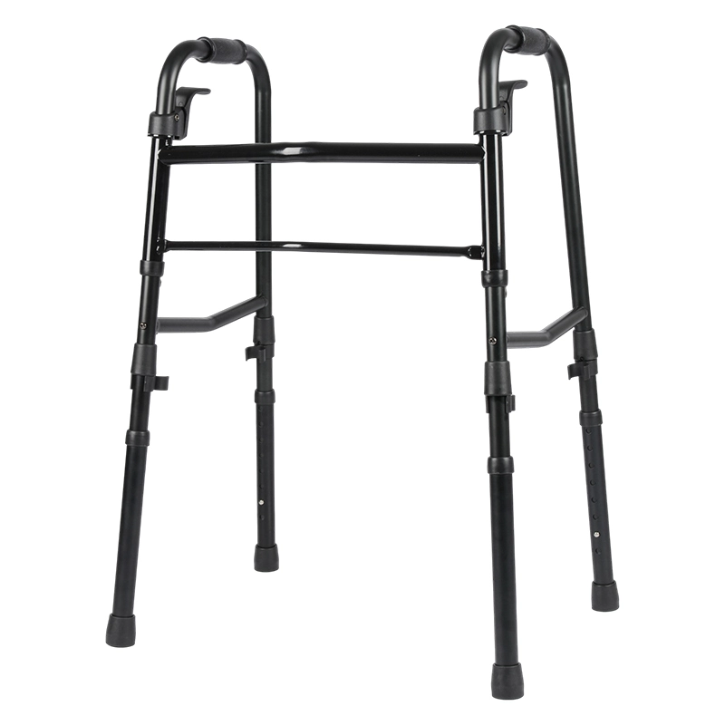 Walker roda ringan hitam