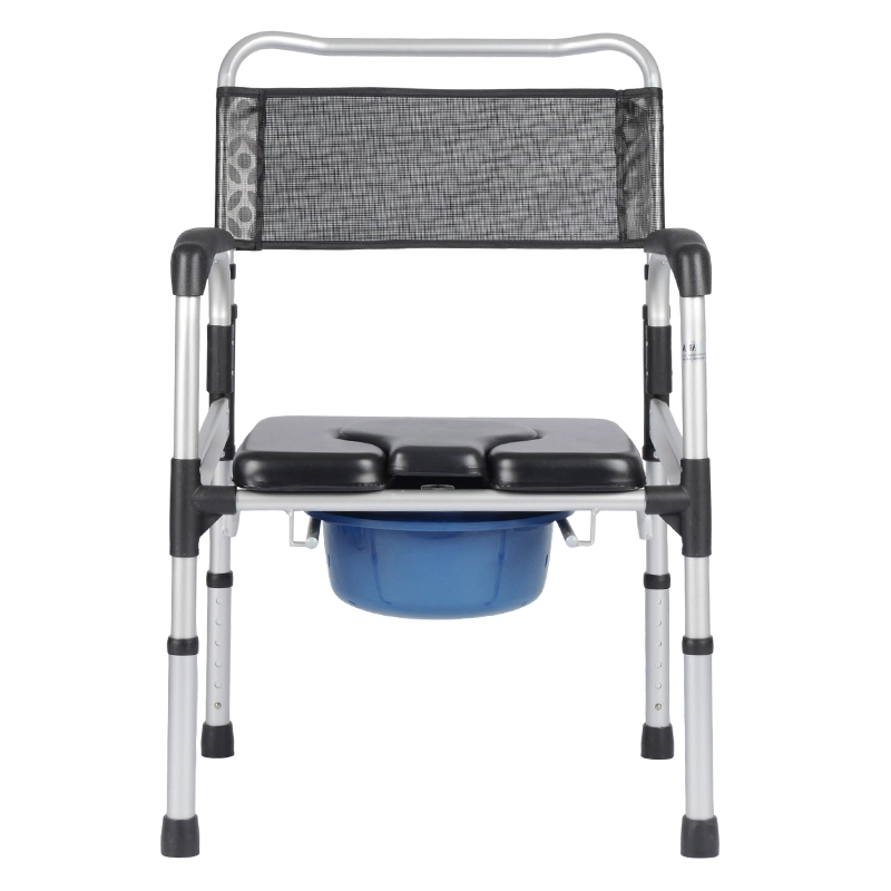 Adjustable Waterproof Commode Chair